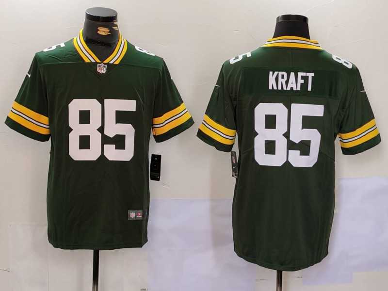 Men%27s Green Bay Packers #85 Tucker Kraft Green Vapor Untouchable Stitched Jersey->arizona cardinals->NFL Jersey